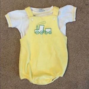 Vintage Carters Romper and Undershirt